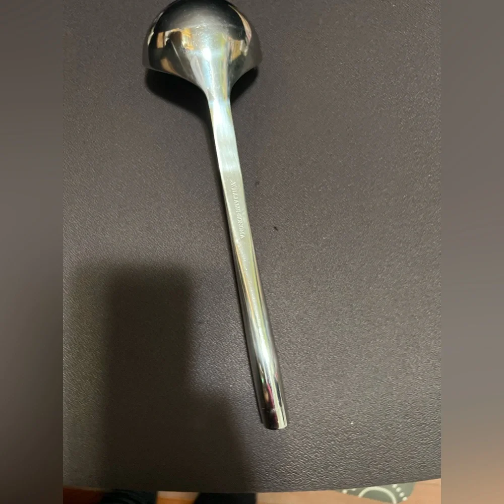 Williams Sonoma Signature Stainless Steel Fat Skimming Ladle